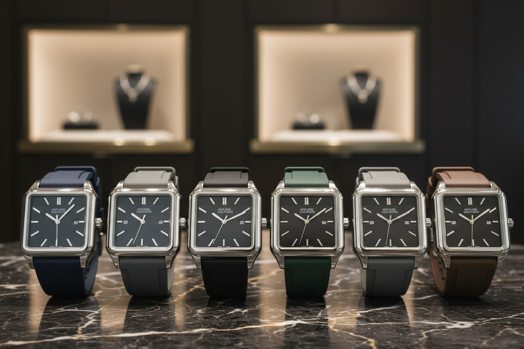 6 montres zoom bracelet et écran
