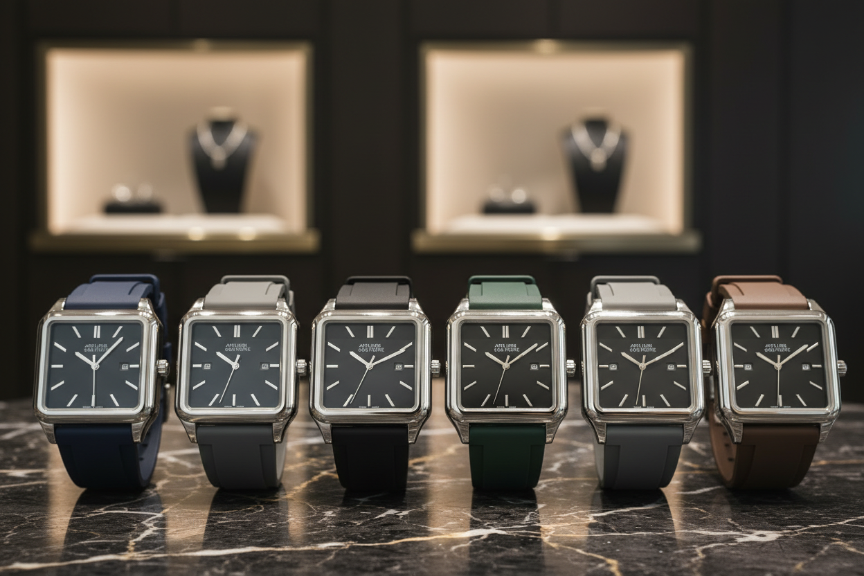 6 montres zoom bracelet et écran