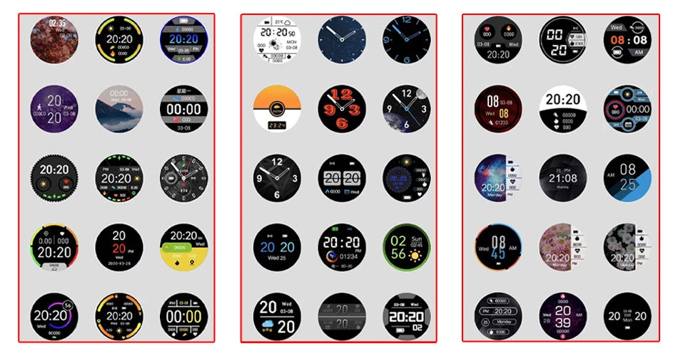 Montre Connectée LIGE 2024 — Écran Rond 1,28", Appel Bluetooth, Suivi Santé & Sport