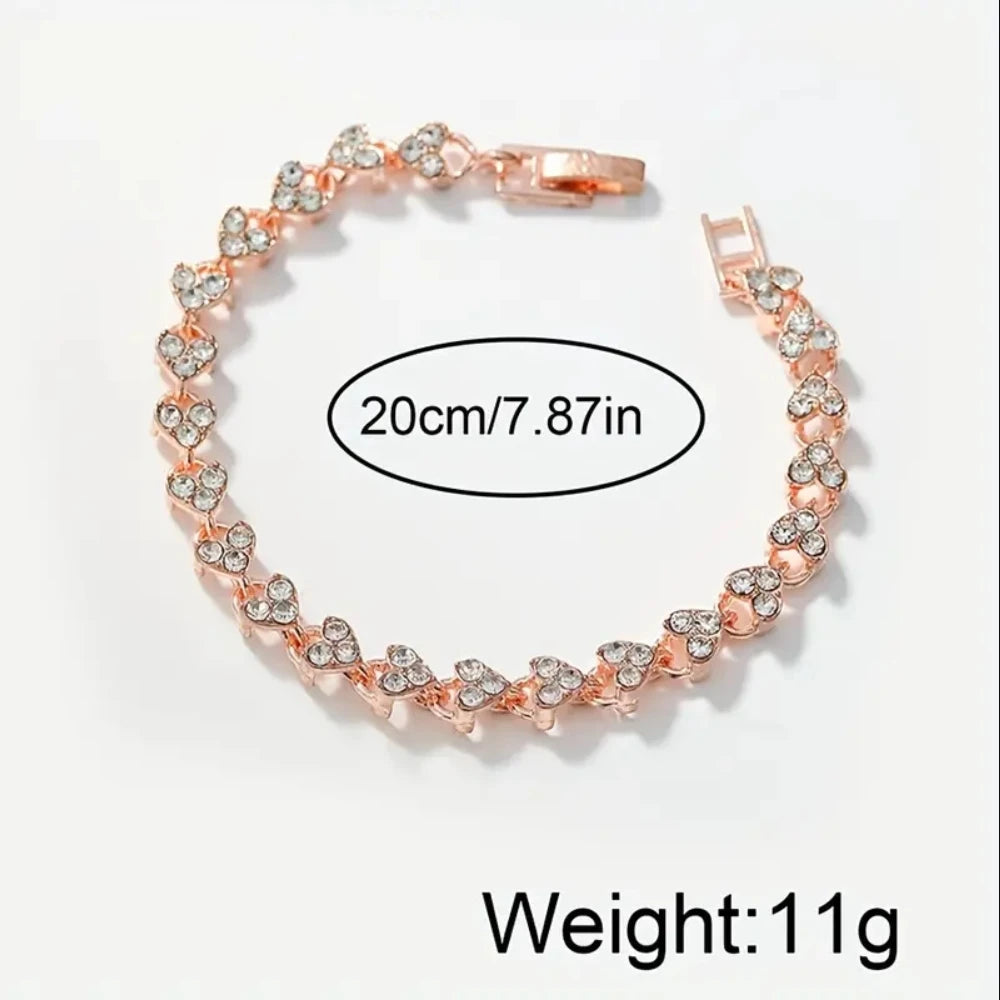 Montre Femme Ronde + Bracelet Offert — Cœur de l'Océan · Quartz · Style Fashion