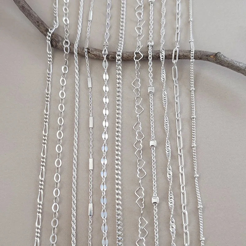 Set 11 Bracelets Chaîne — Plaqué Or 14K · Style Bohème · Stackable