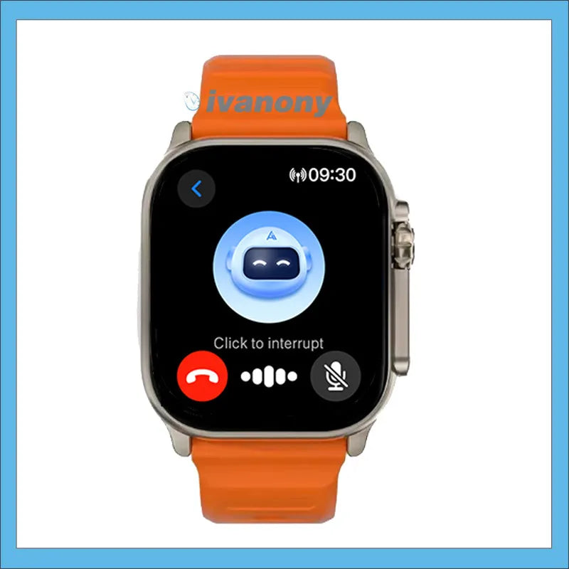 Montre Connectée HK11 Ultra 3 — Écran AMOLED 2,02", Appel Bluetooth, Boussole & IA
