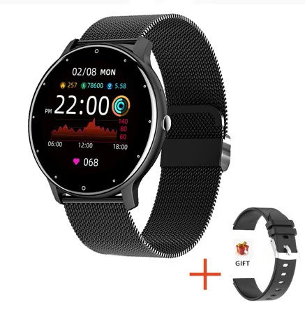 Montre Connectée LIGE — Écran Rond Tactile, Appel Bluetooth, Suivi Santé & Sport