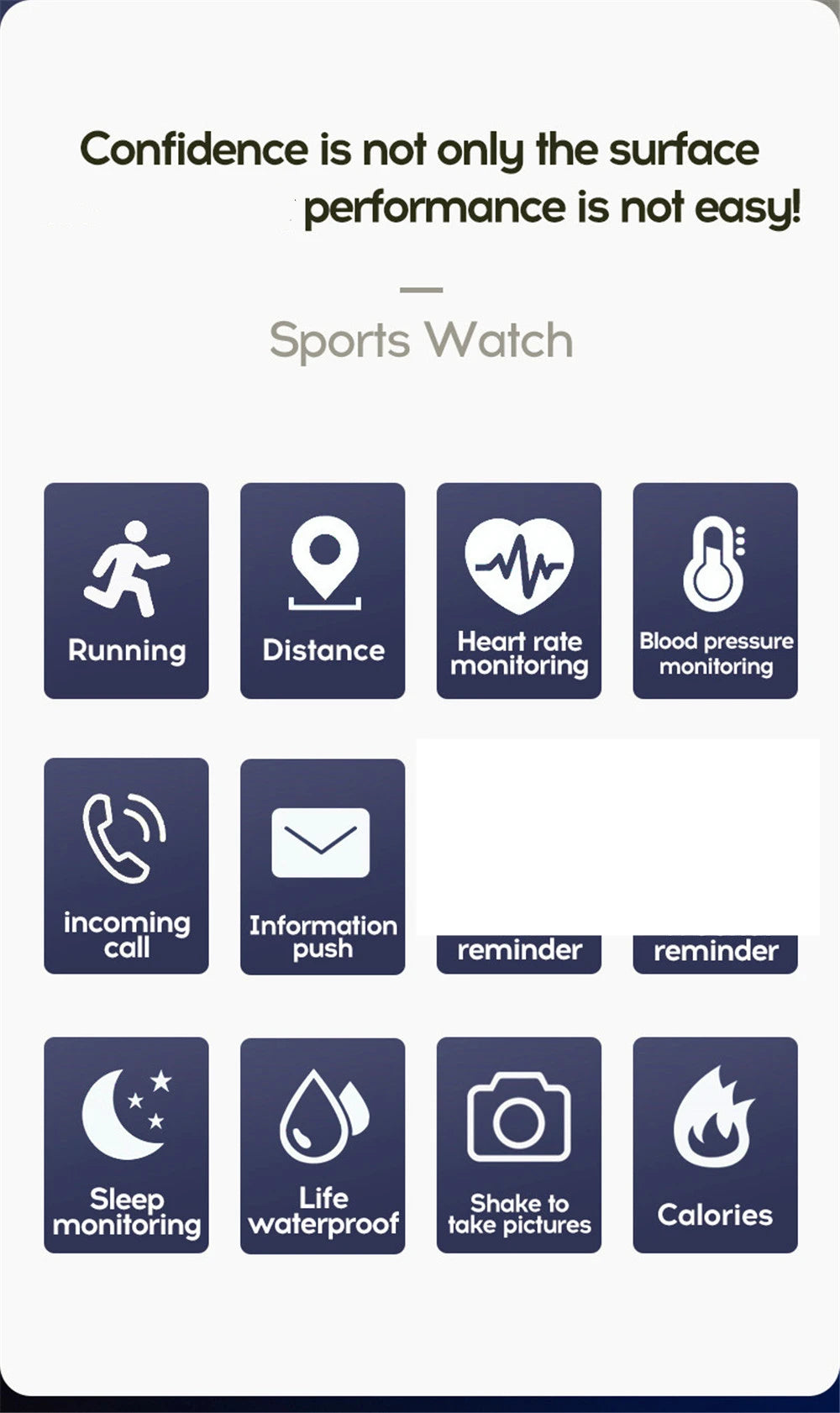 Bracelet Connecté Sport — Bluetooth, Contrôle Musical & Fitness