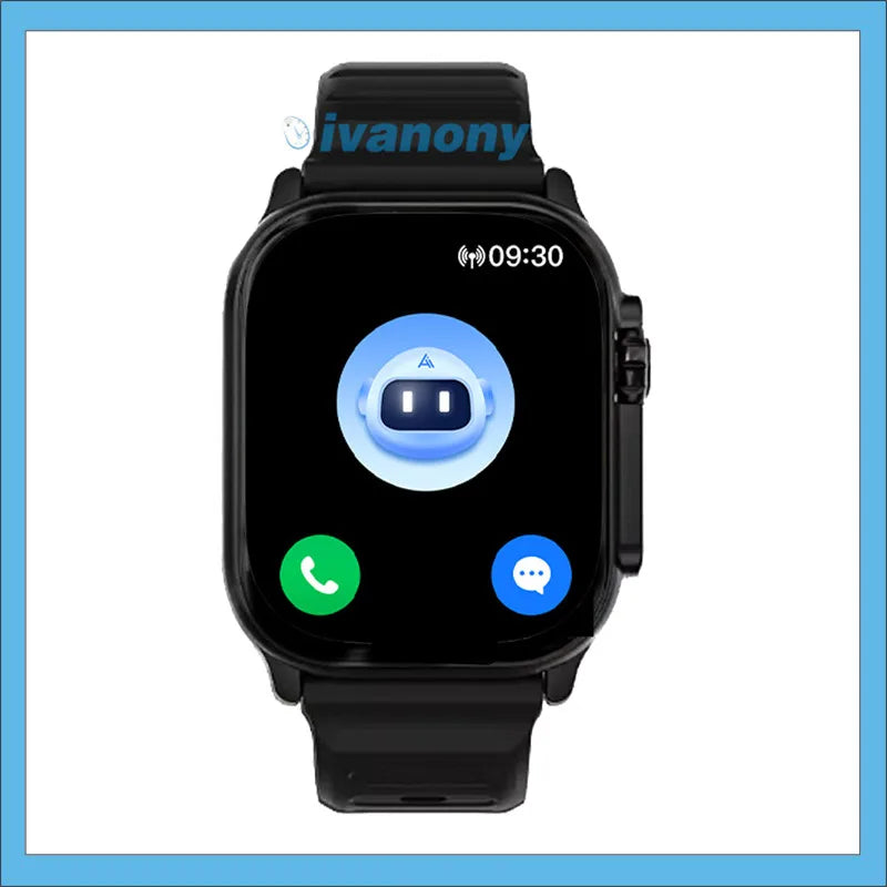 Montre Connectée HK11 Ultra 3 — Écran AMOLED 2,02", Appel Bluetooth, Boussole & IA