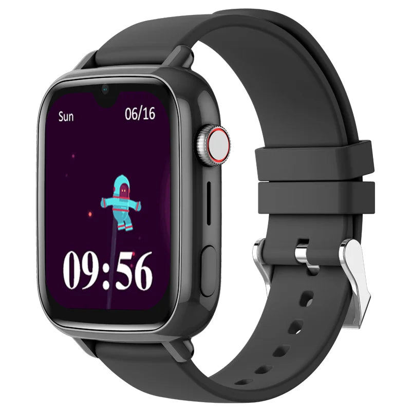 Montre Connectée Enfant 4G — GPS, Appel Vidéo, SOS & Caméra