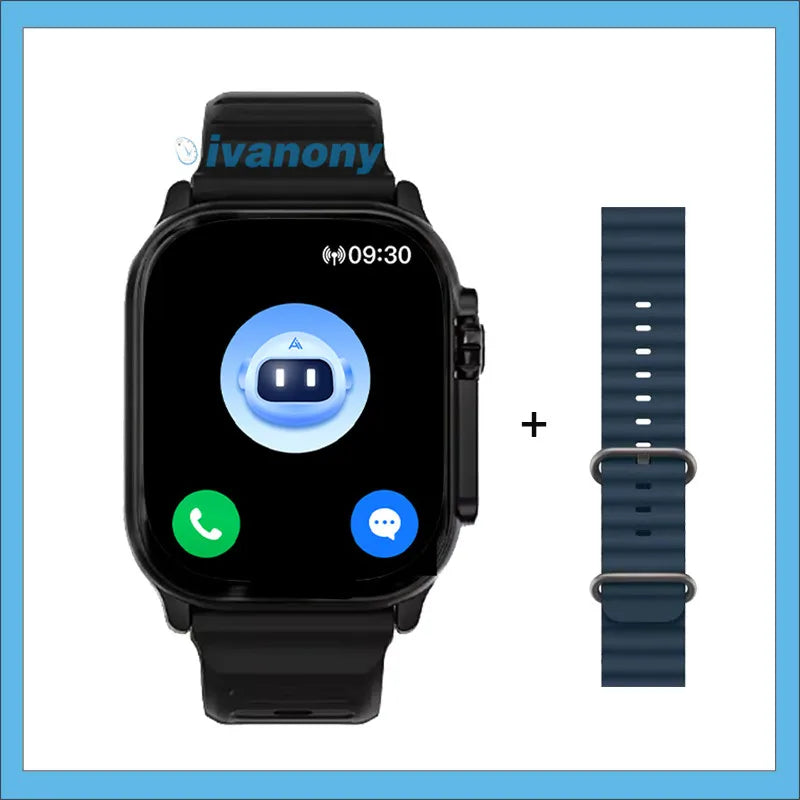 Montre Connectée HK11 Ultra 3 — Écran AMOLED 2,02", Appel Bluetooth, Boussole & IA