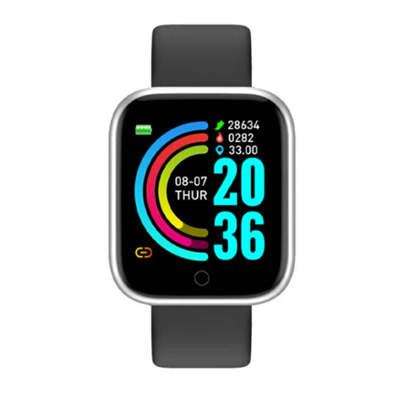 Bracelet Connecté Sport — Bluetooth, Contrôle Musical & Fitness