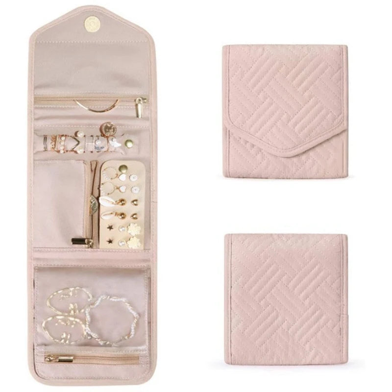 Pochette Rangement Bijoux – Organisateur de Voyage Pliable