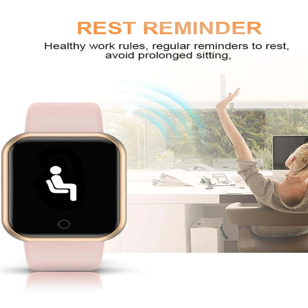Bracelet Connecté Sport — Bluetooth, Contrôle Musical & Fitness