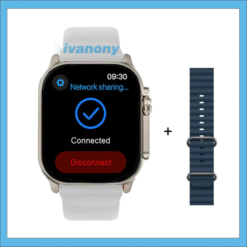 Montre Connectée HK11 Ultra 3 — Écran AMOLED 2,02", Appel Bluetooth, Boussole & IA