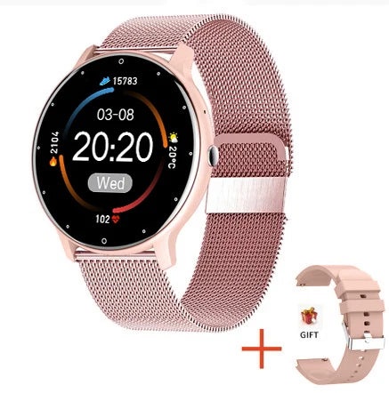 Montre Connectée LIGE — Écran Rond Tactile, Appel Bluetooth, Suivi Santé & Sport