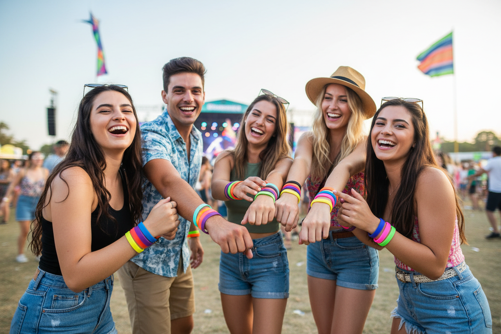 Amis festival bracelets