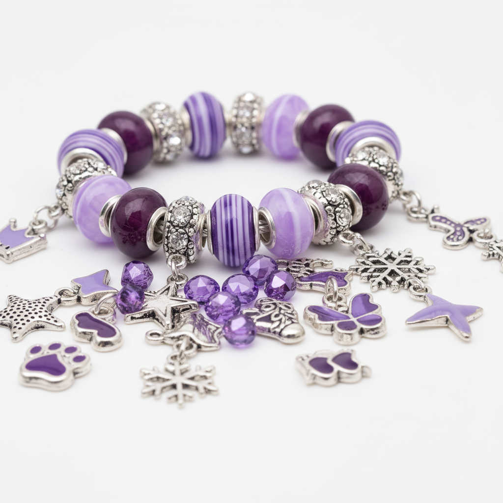 Bijoux violets angle 2