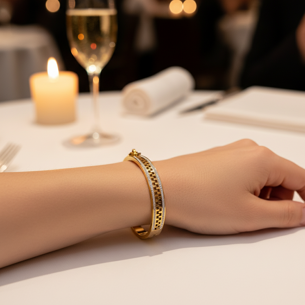Bracelet Or restaurant