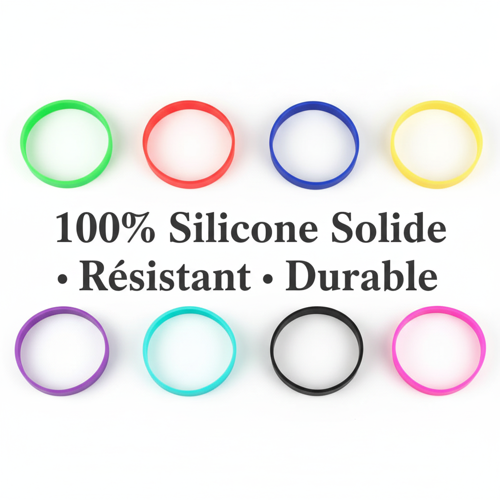 Bracelets solides texte