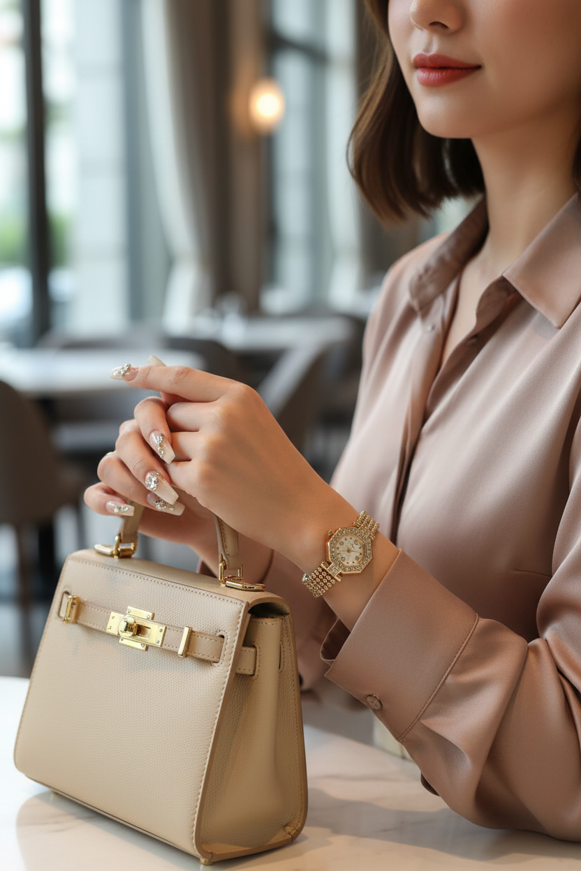 Montre Bracelet Dorée Femme | Style Luxe & Élégant | Quartz