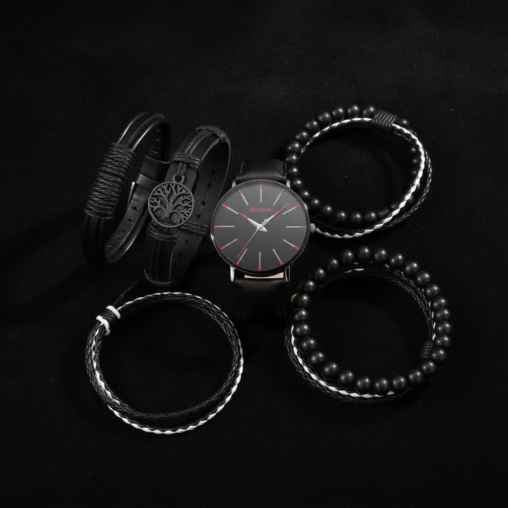 Flat lay set complet