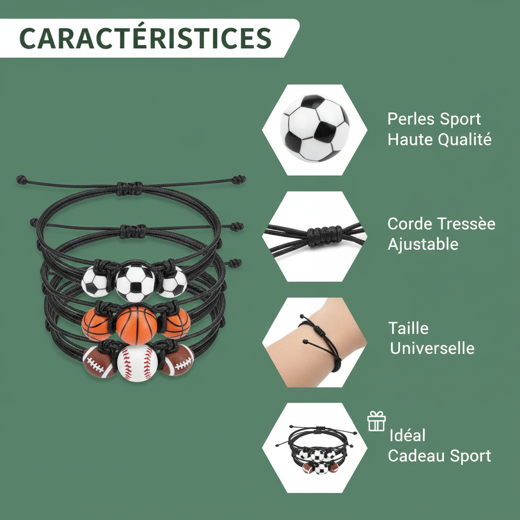 Infographie bracelet sport