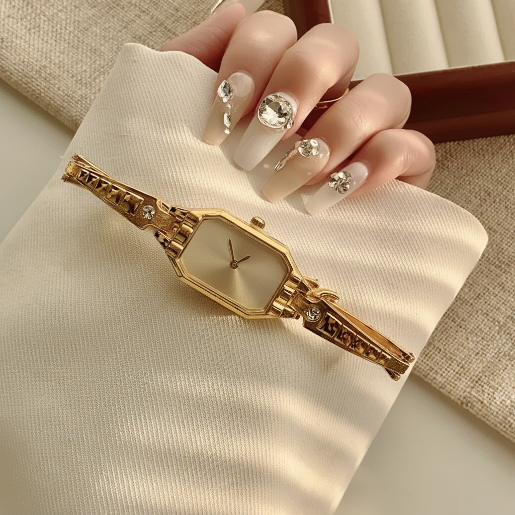 Montre Bracelet Dorée Femme | Style Luxe & Élégant | Quartz