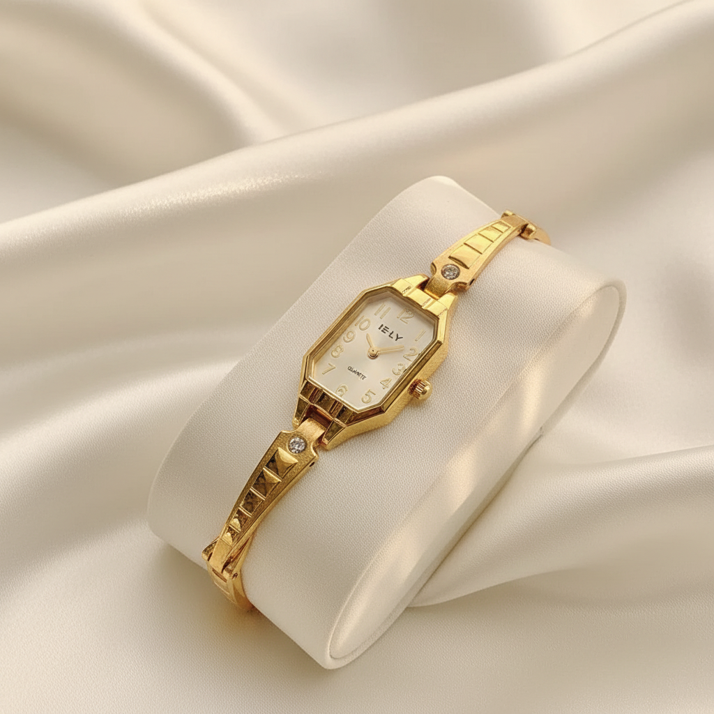 Montre Bracelet Dorée Femme | Style Luxe & Élégant | Quartz