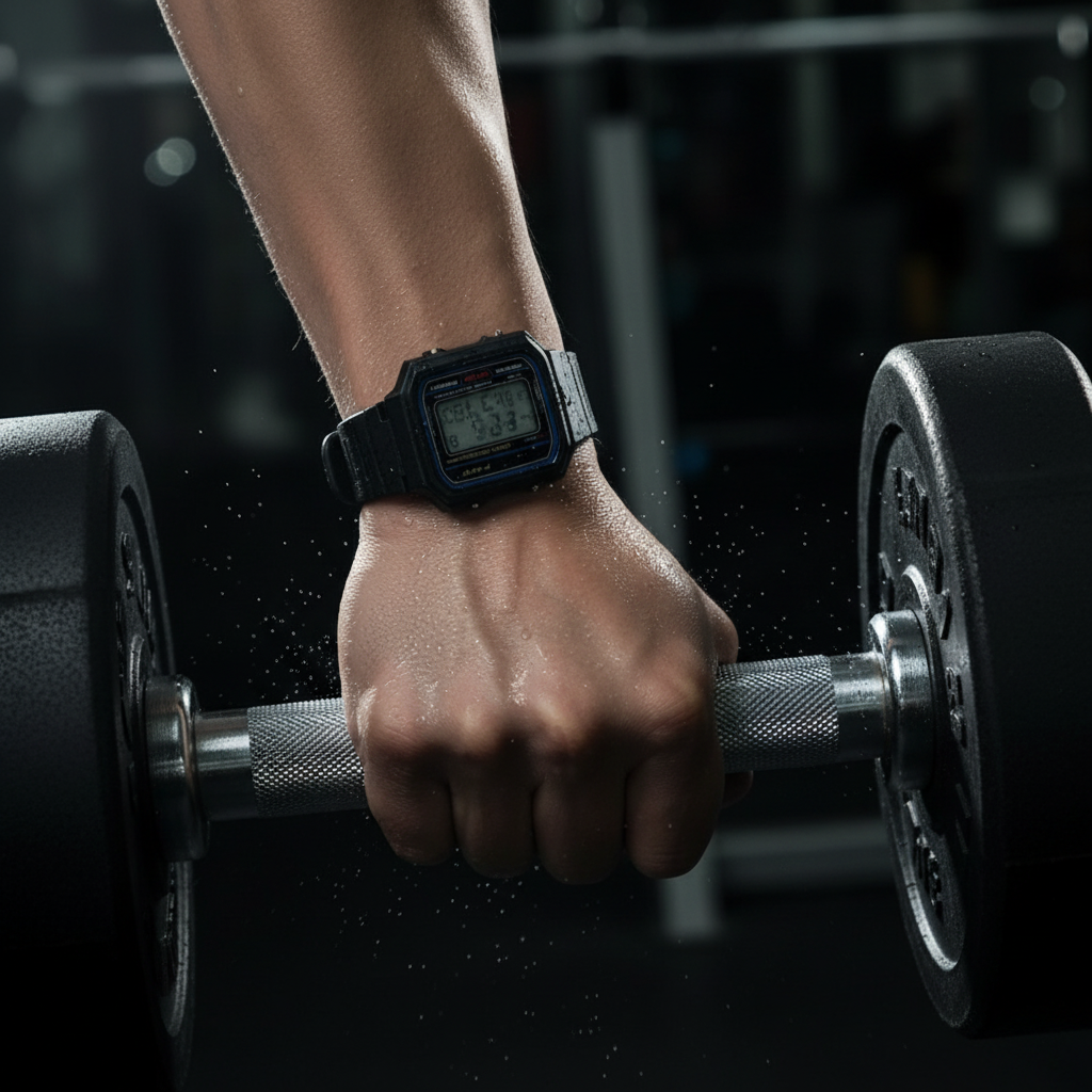 Herren Sport LED Digitaluhr – Silikonarmband Freizeit