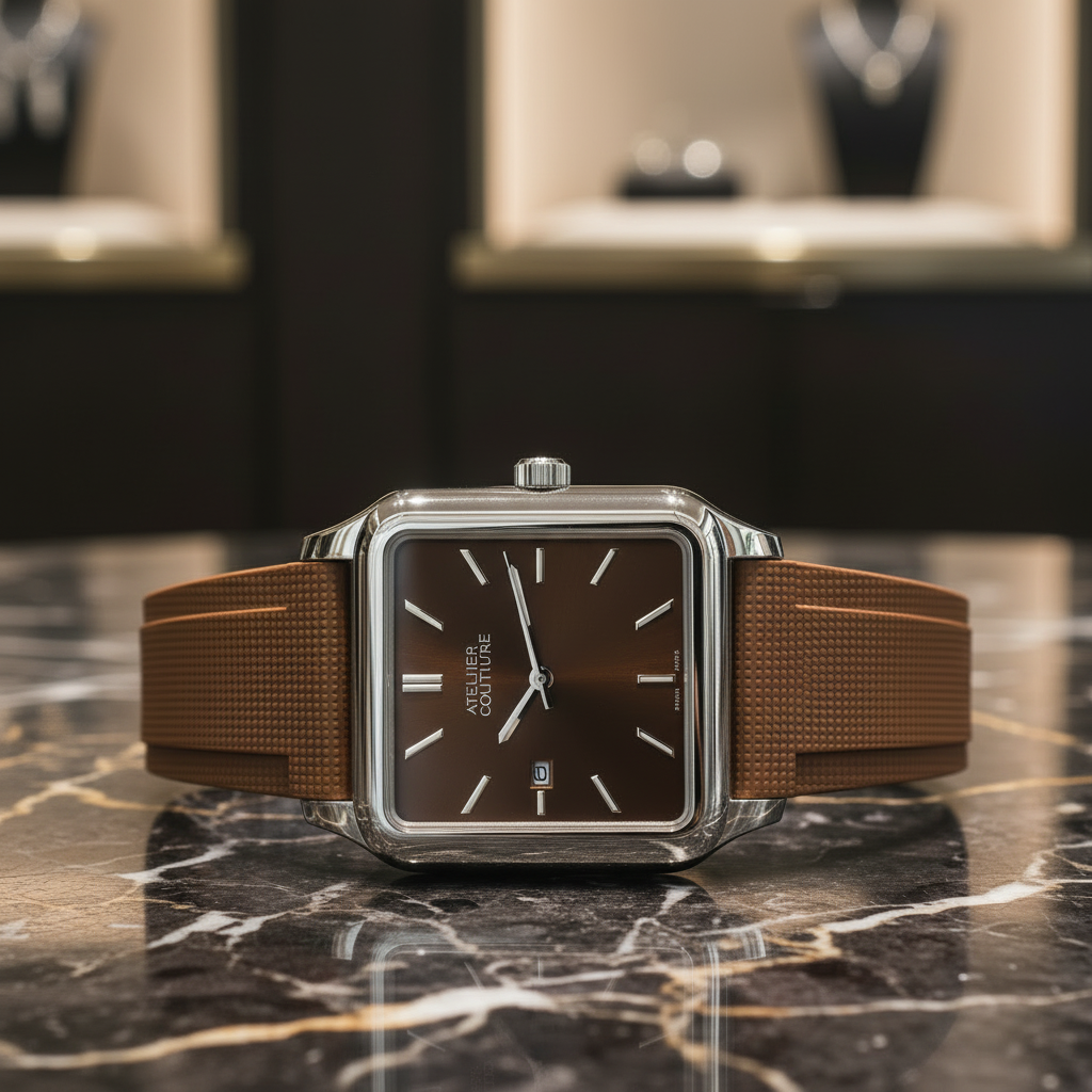 Montre marron