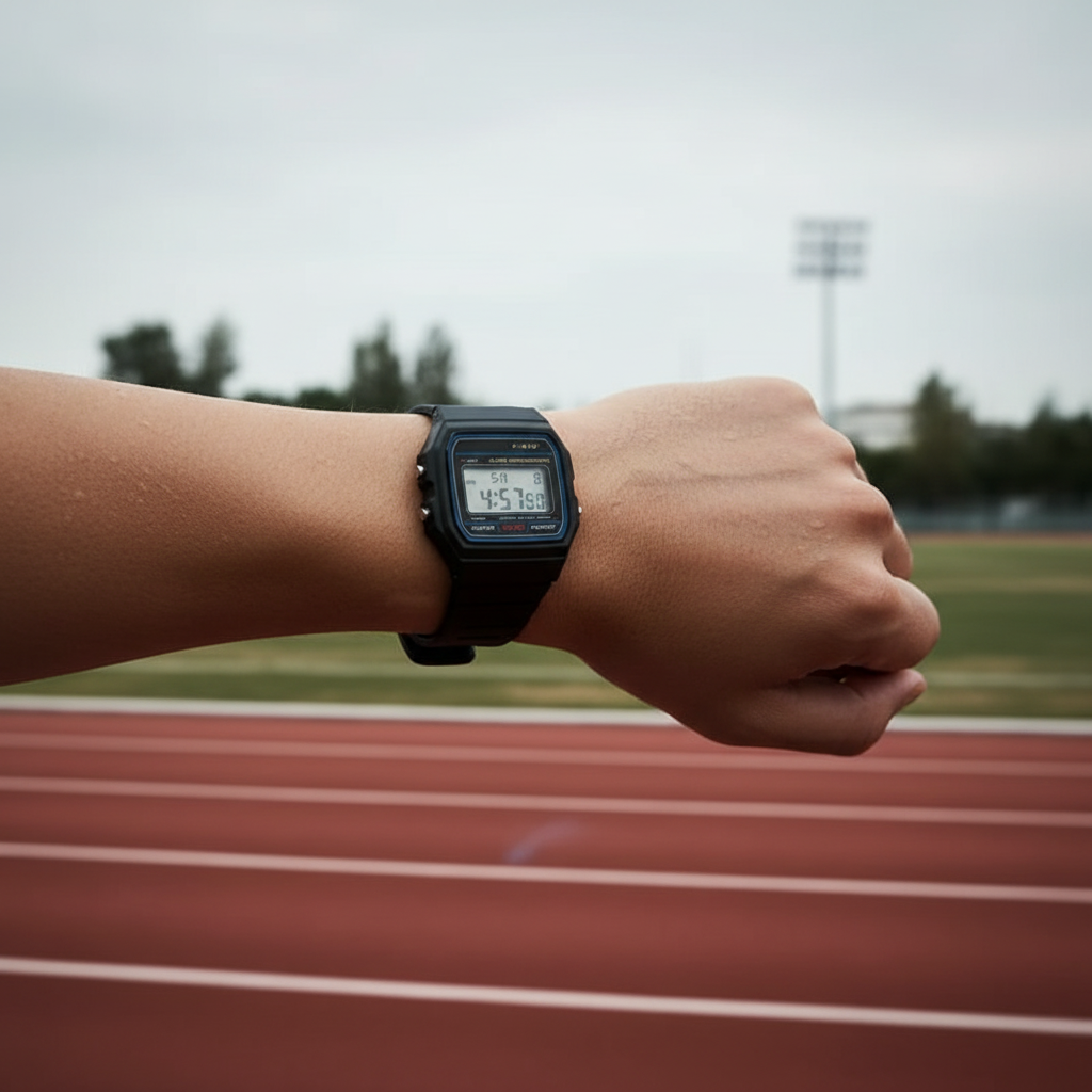 Herren Sport LED Digitaluhr – Silikonarmband Freizeit