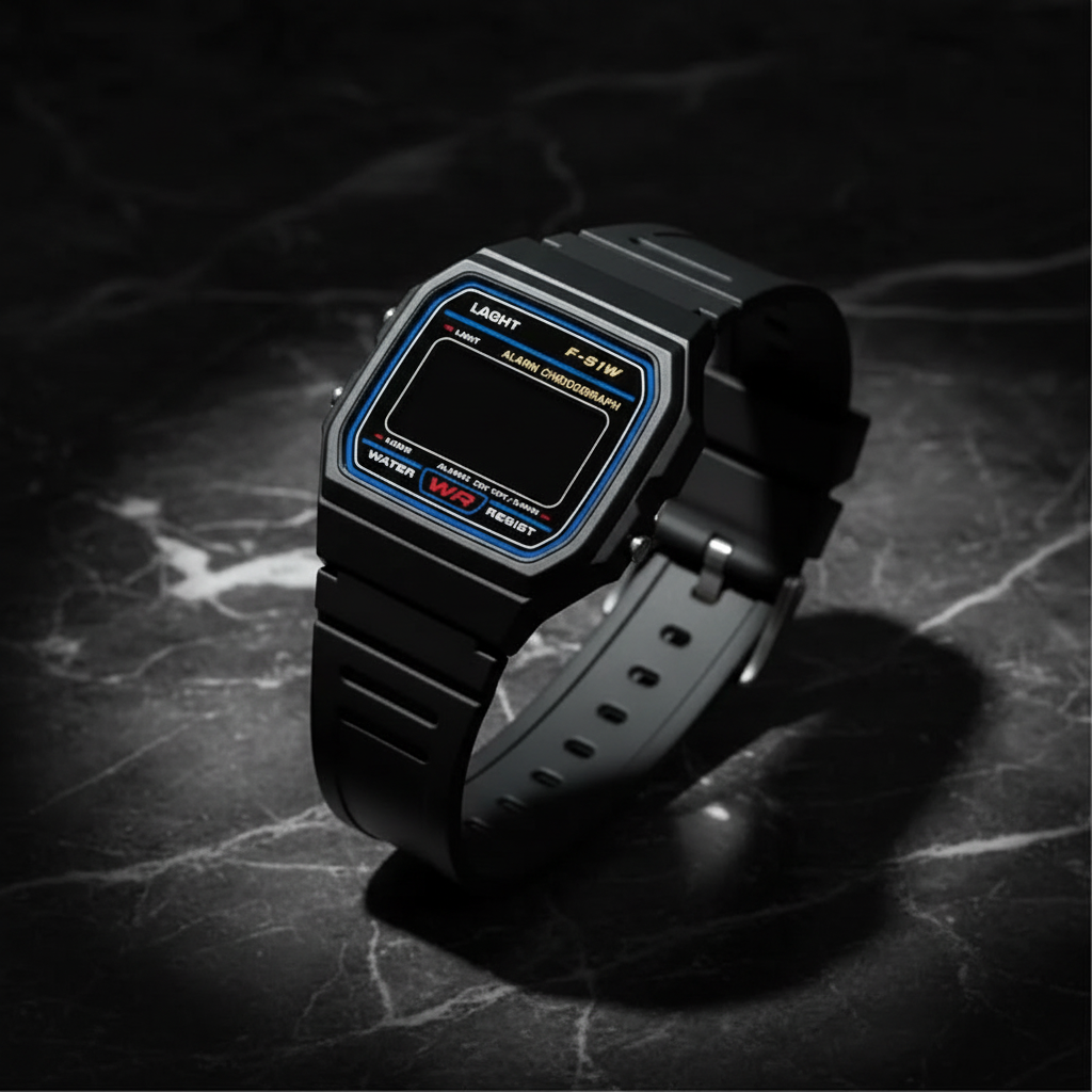 Montre digitale LED sport homme bracelet silicone