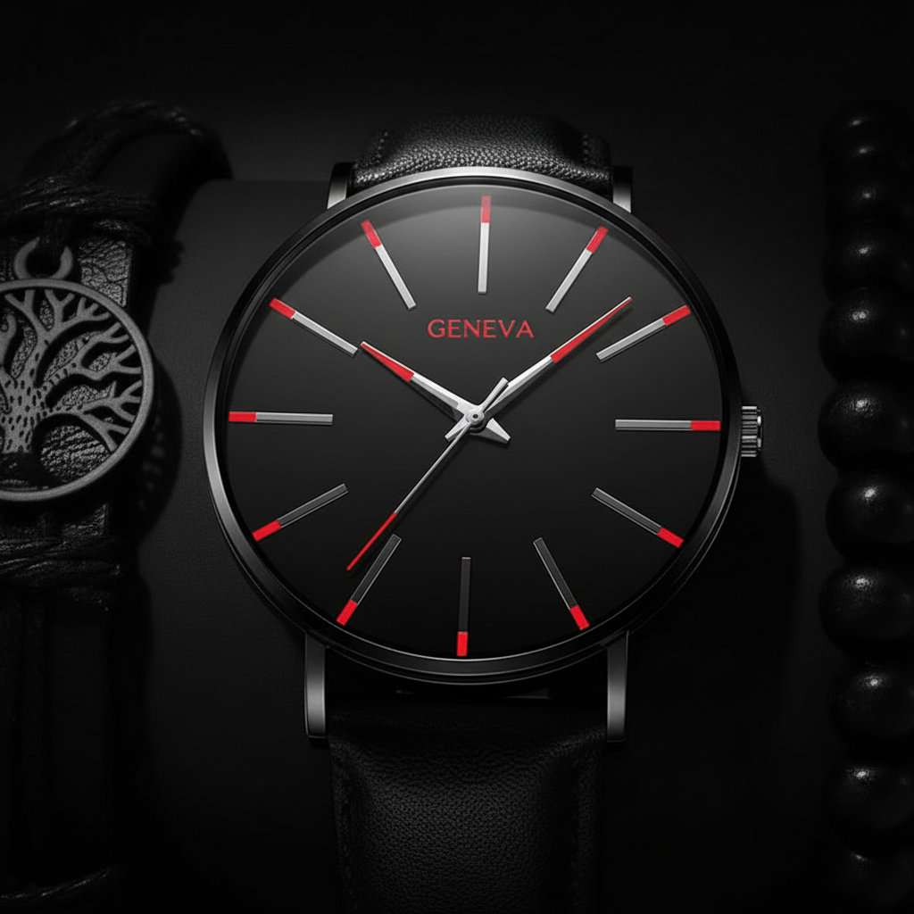 Set Montre Ultra Macro Noir