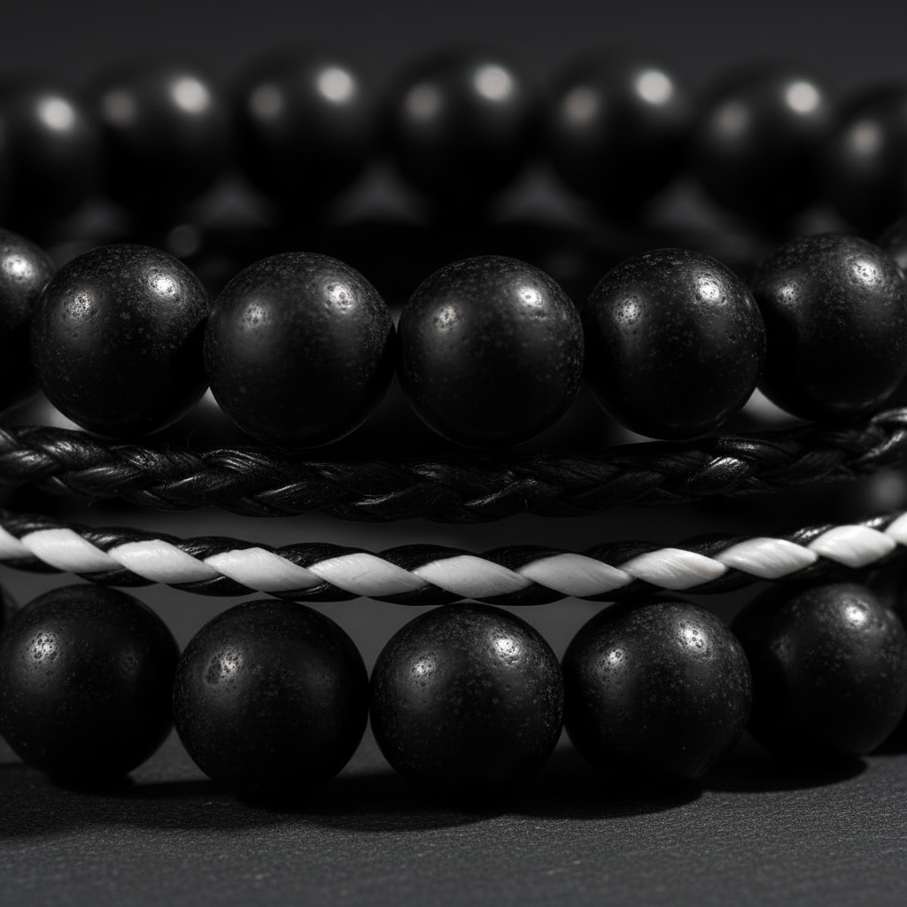 Zoom bracelet perles