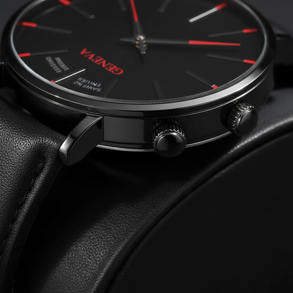 Zoom couronne montre